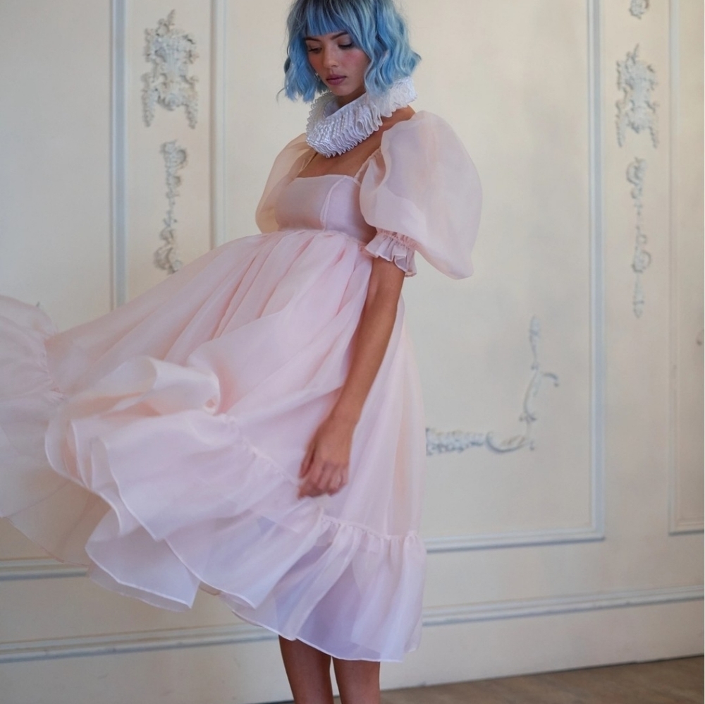 Selkie Peach Skin French Puff XS - Picture 2 of 11